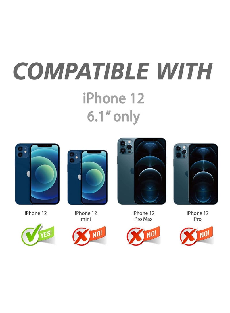 DUSALA Camera Lens Protector for iPhone 12 (6.1 in), Tempered Glass Camera Lens Cover Protection 9H Hardness HD Clear  Bubble Free Easy Install, Scratch-Resistant - 3 PACK - Image 2