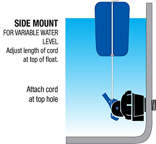 Watts APEX XF Series 1-3/4" XtraFlo Black Plastic Armless Full-Flow Diaphragm Activated Trough Float Valve with Float, UV Stabilized Glass Fiber Reinforced Nylon, Agriculture & Irrigation - Image 4