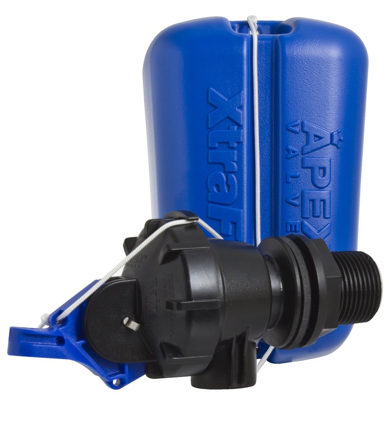 Watts APEX XF Series 1-3/4" XtraFlo Black Plastic Armless Full-Flow Diaphragm Activated Trough Float Valve with Float, UV Stabilized Glass Fiber Reinforced Nylon, Agriculture & Irrigation - Image 2