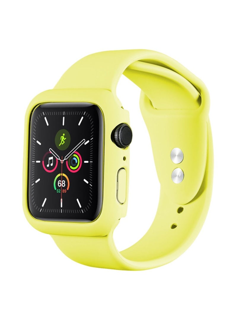 GULFLINK Silicone Watch Band 220mm Length For Apple iWatch 7 45mm - Image 2
