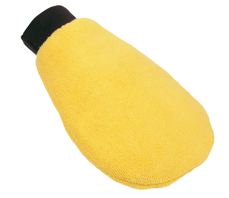 Carrand 40307 Microfiber Car Wash Mitt , Yellow - Image 2