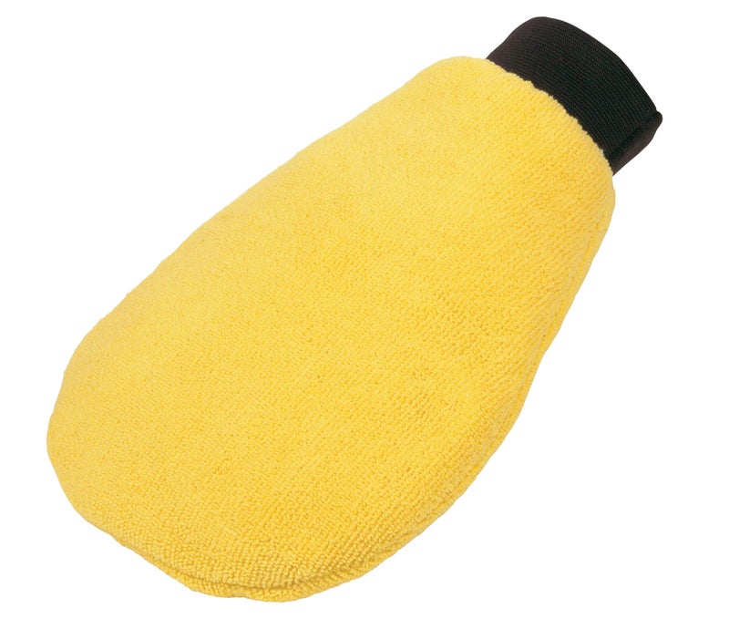 Carrand 40307 Microfiber Car Wash Mitt , Yellow - Image 3