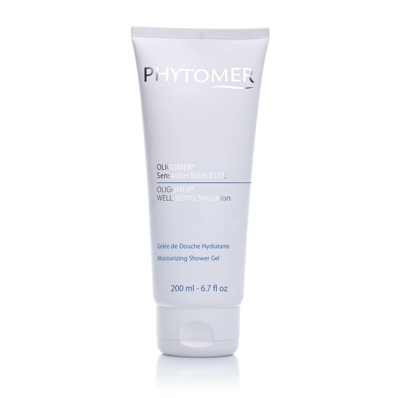 Phytomer Well-Being Moisturizing Shower Gel | Gentle Skin Cleanser & Moisturizer | Invigorates Tired Body, Skin & Muscles | Immediate & Lasting Hydration with Relaxing, Delicate Scent | 200 ml - Image 1