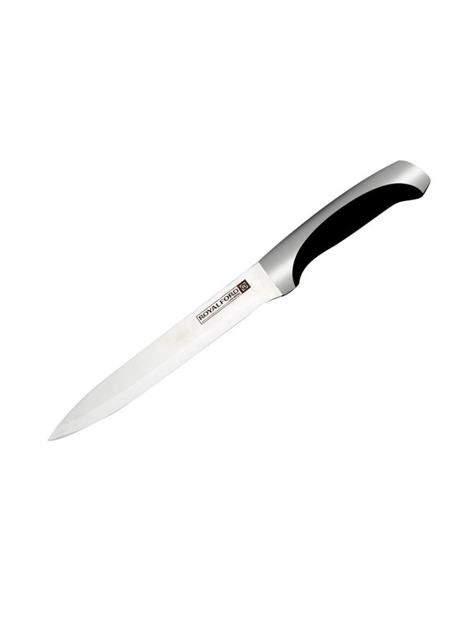 Royalford Slicer Knife Silver/Black 8inch - Image 1