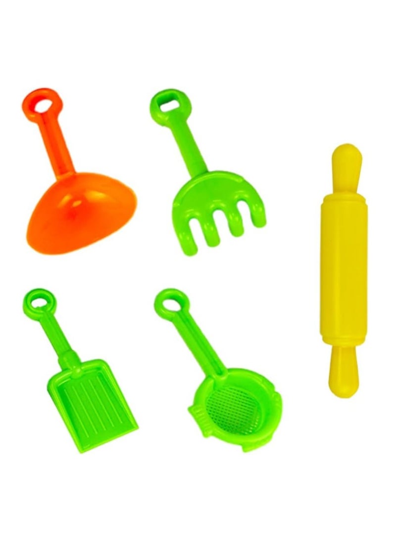 UKR Magical Play Sand Kit – 908g Colorful Sensory Sand Set for Kids with Birthday Cake Mold & Tools – Perfect for Indoor & Outdoor Creative Play - Image 5