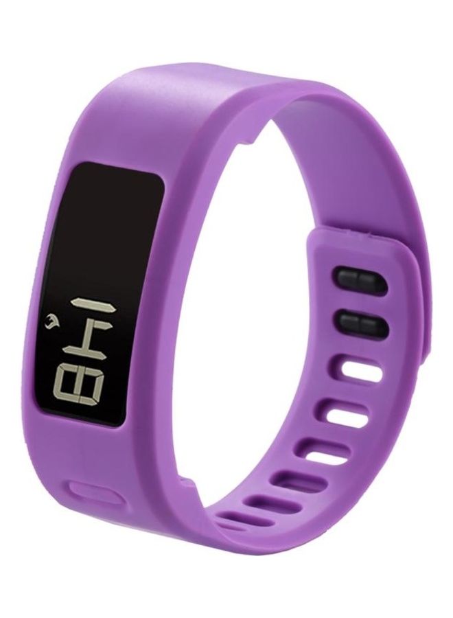 Loquat Silicone Watchband For Garmin Vivofit 1 Smart Watch Purple - Image 1