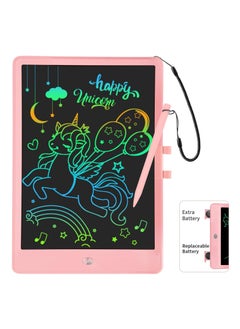 Generic LCD Writing Tablet for Kids, 10 Inch Colorful Toddler Drawing Tablet, Reusable Doodle Board, Electronic Drawing Pads, Educational and Learning Toy for Girls (Pink)  - Image 1