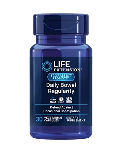 Life ExtensionFLORASSIST Daily Bowel Regularity 30 vegetarian capsules