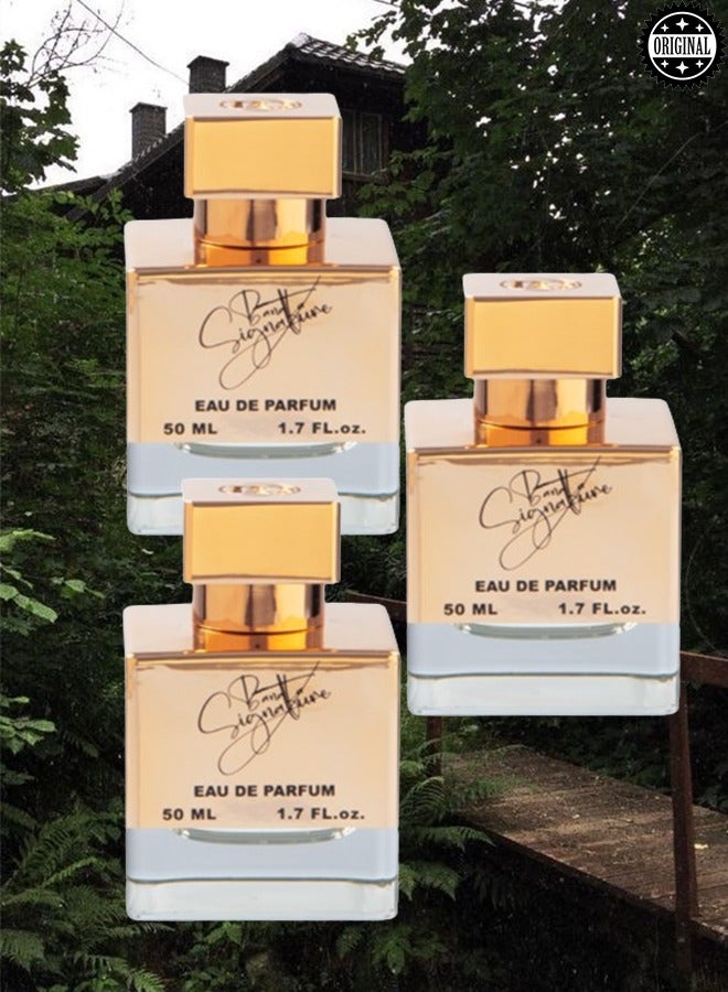 Banafa 3 Pieces Banafa Signature Perfume 50 ml - Image 1