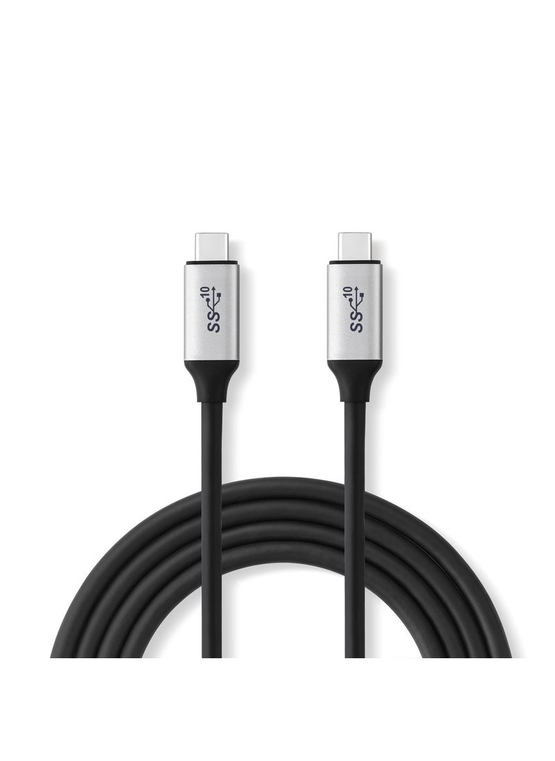 Minix MINIX USB C to USB C Cable 31 4 Feet 120cm Type C Fast Charger Power DeliveryData Transfer speeds up to 10Gbps4K Video Output Compatibility for Windows Mac Chrome OS  - Image 1
