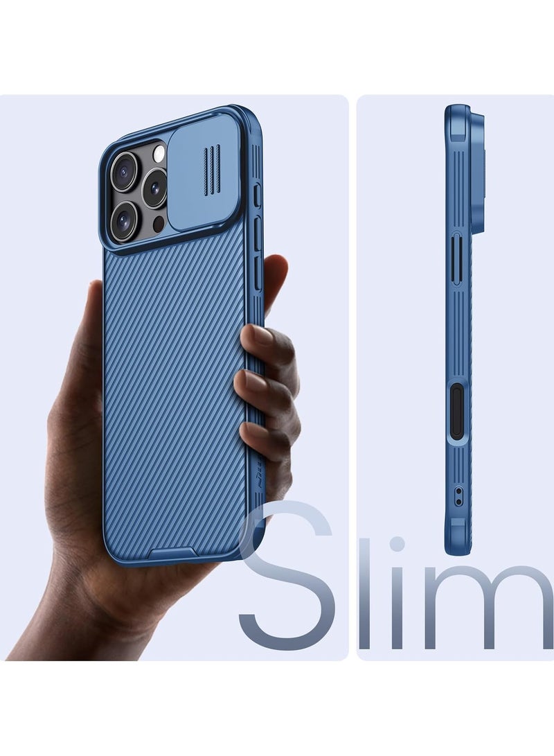 Nillkin Case for iPhone 16 Pro Max Nillkin Camshield Pro Cover with Slide Camera Lens Protection PC Back & TPU Bumper Frame Protection Anti Fingerprint Soft Delicate Touch Case - Image 5