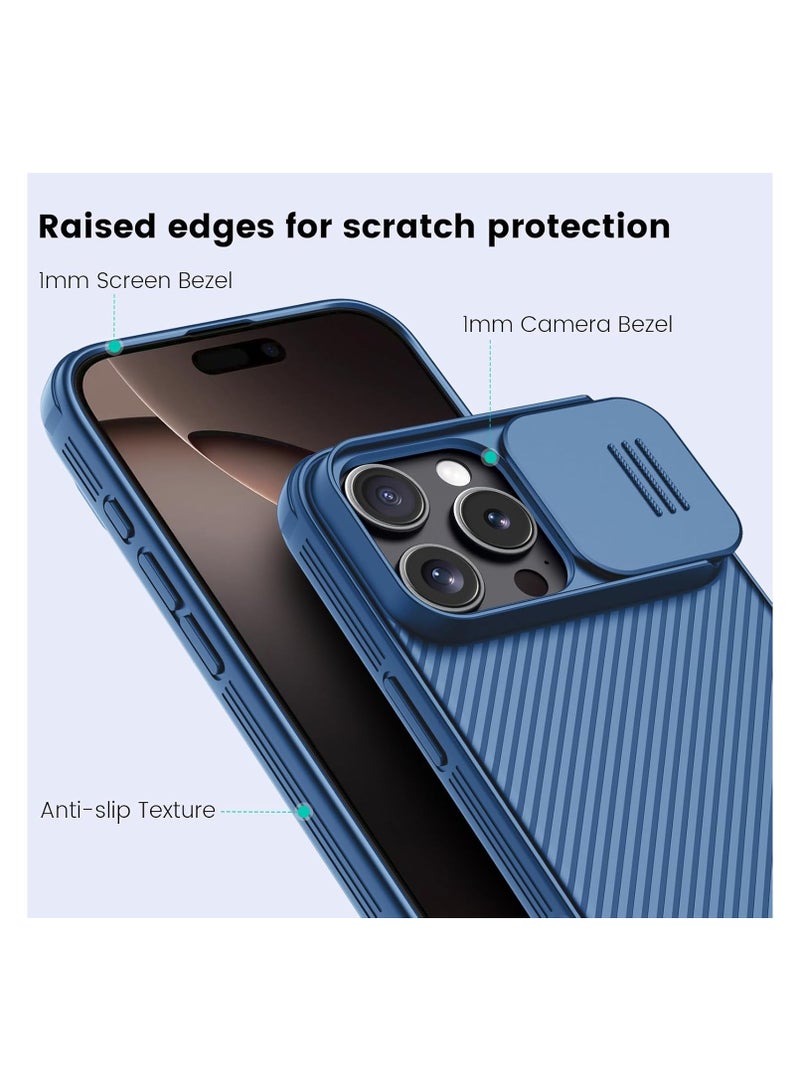 Nillkin Case for iPhone 16 Pro Max Nillkin Camshield Pro Cover with Slide Camera Lens Protection PC Back & TPU Bumper Frame Protection Anti Fingerprint Soft Delicate Touch Case - Image 4