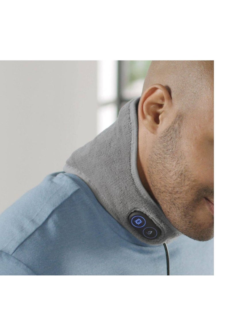 Generic Massaging Calm Heating Neck Wrap, Grey  - Image 3