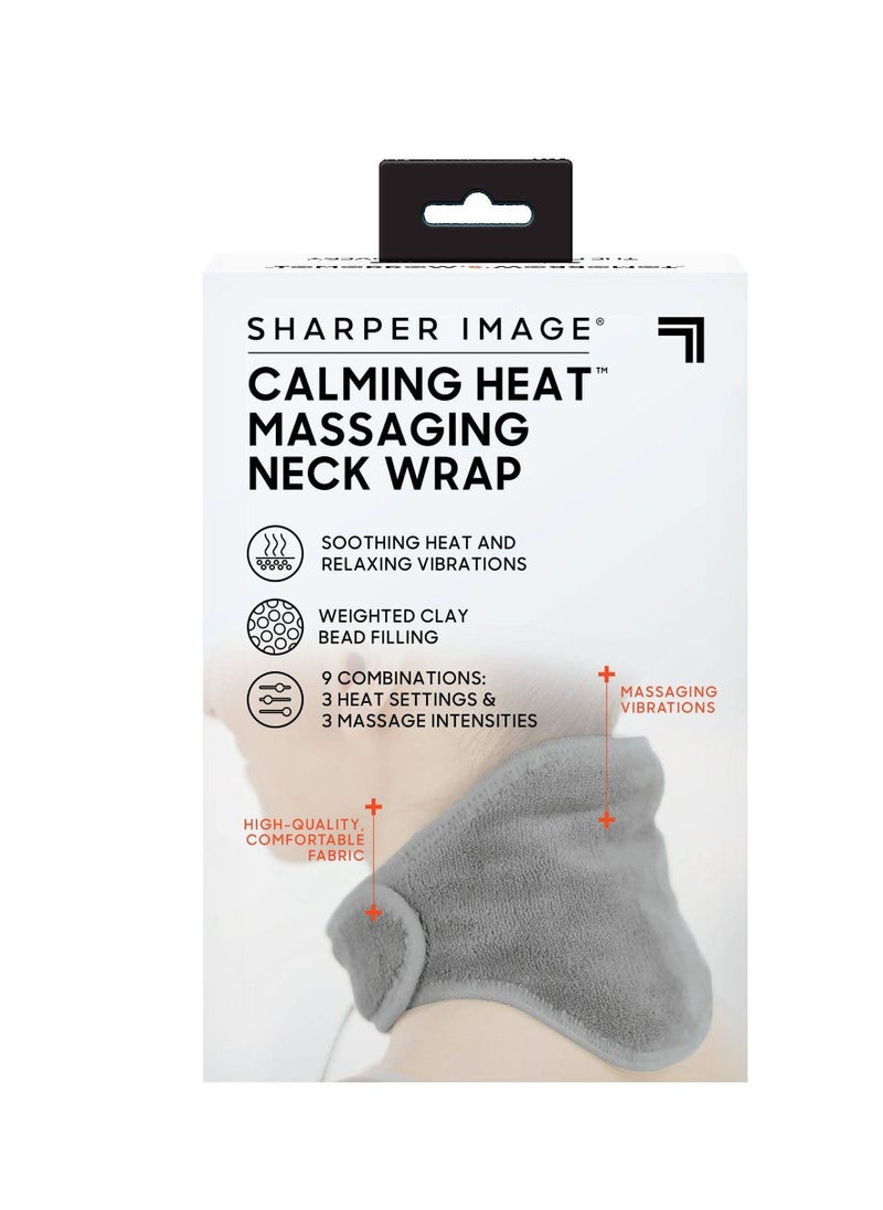 Generic Massaging Calm Heating Neck Wrap, Grey  - Image 4