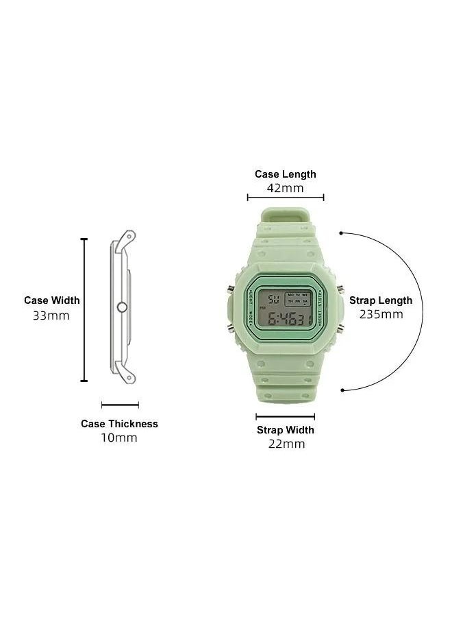 In Air - 4Pcs Kids Water Resistant Digital Watch - Image 1