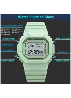 In Air 4Pcs Kids Water Resistant Digital Watch  - Image 4