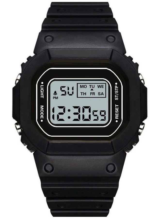 In Air - 4Pcs Kids Water Resistant Digital Watch - Image 1