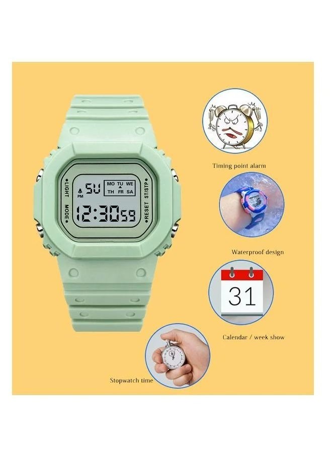 In Air - 4Pcs Kids Water Resistant Digital Watch - Image 1