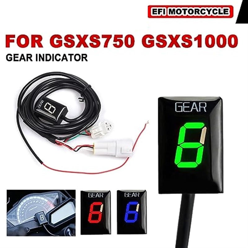 DEMULAX Motorcycle 1-6 Speed Gear Indicator - Image 5