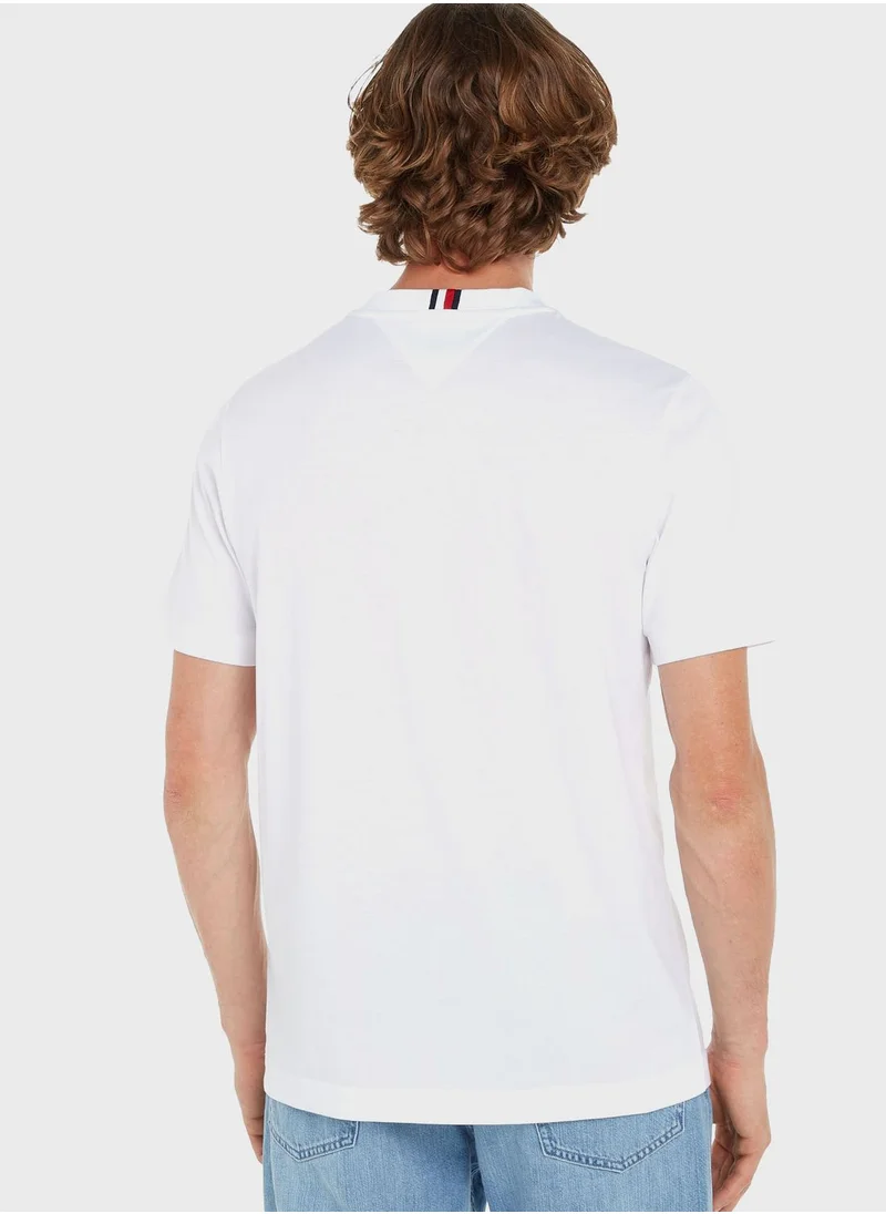TOMMY HILFIGER Monogram Crew Neck T-Shirt