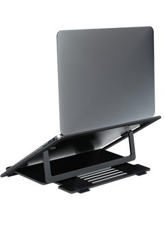 COOLER MASTER ErgoStand Air 30th Anniversary Laptop Cooler, Aluminum Alloy, Soft Rubber Padding, Ergonomic Versatility, Portable & Lightweight, Supports up to 15” Laptop | Black  - Image 2