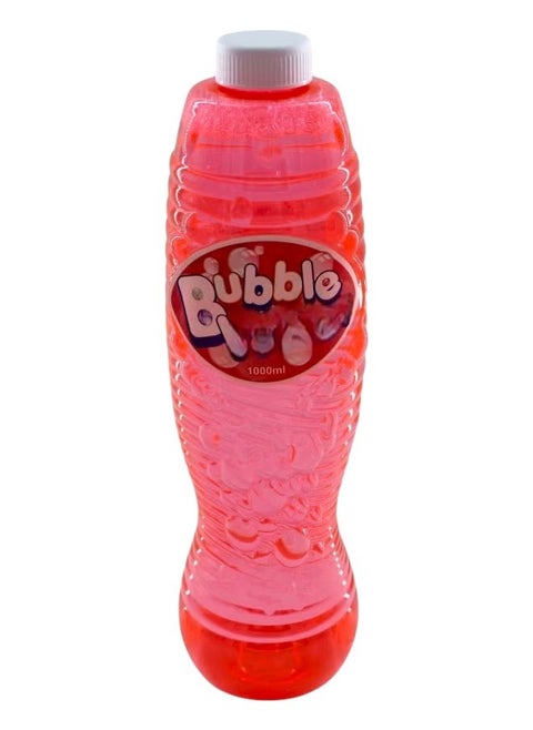 Non toxic 1 Litre Bubbles Liquid Refill Solution Bubble Water Bottle For All Toys