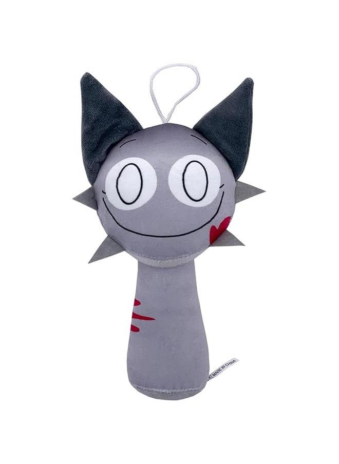 Sprunki Plush, Sprunki Game Plush Toys,Soft Stuffed Animal Pillow Figure Doll  Birthday Gifts for Adult Kids (Gray-B) 