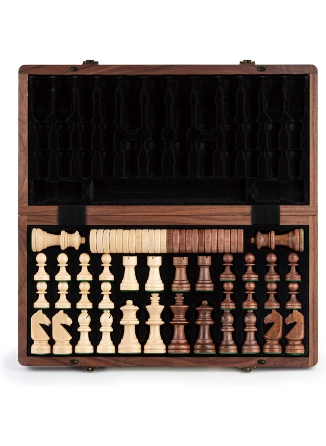 Generic - Ultimate Brain Chess Set: Non-Magnetic, Folding Board - Educational Toy for Kids & Adults - Large Game - Develop Critical Thinking Skills with Brains Chess & Mini Chess Variants - Image 1
