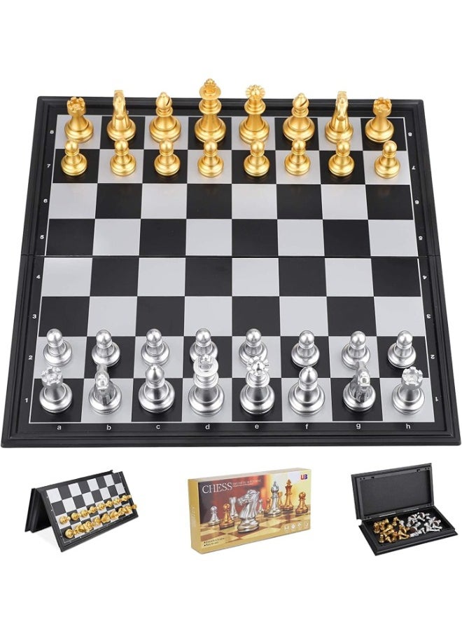 Generic - Ultimate Brain Chess Set: Non-Magnetic, Folding Board - Educational Toy for Kids & Adults - Large Game - Develop Critical Thinking Skills with Brains Chess & Mini Chess Variants - Image 1