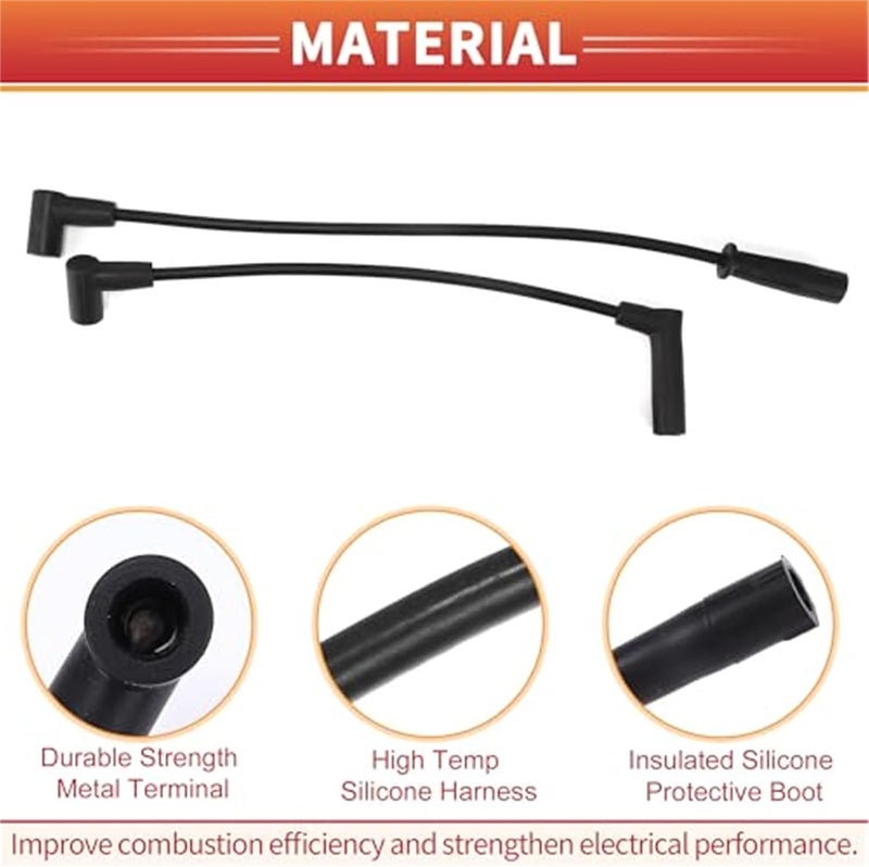 Vuzmode Ignition Coil Wires for Jeep Cherokee XJ - Image 3