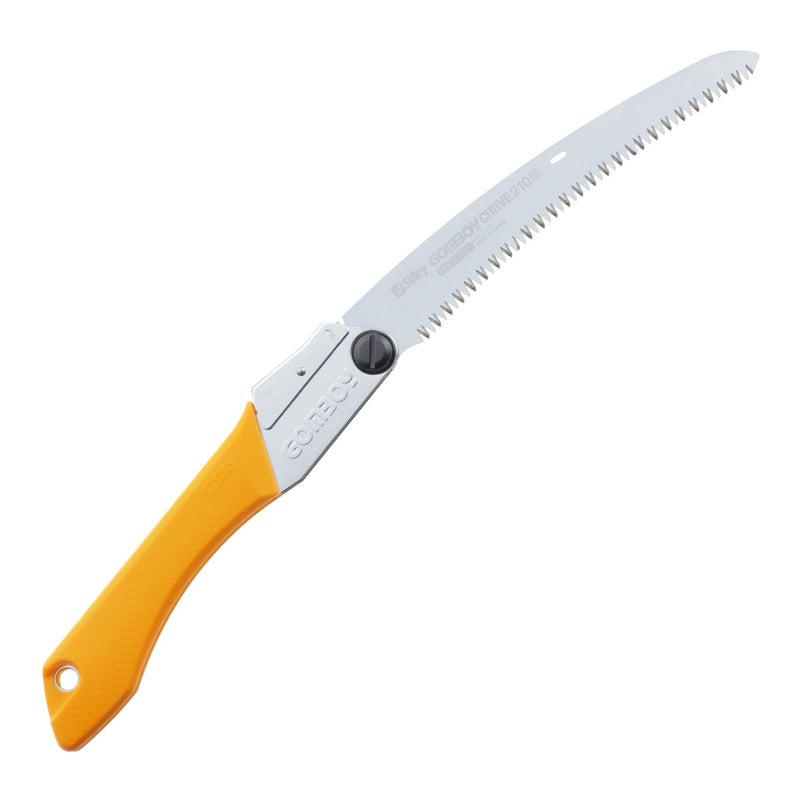 Silky GomBoy Curve Professional Folding Saw 210mm, Large Teeth (717-21) - Image 1
