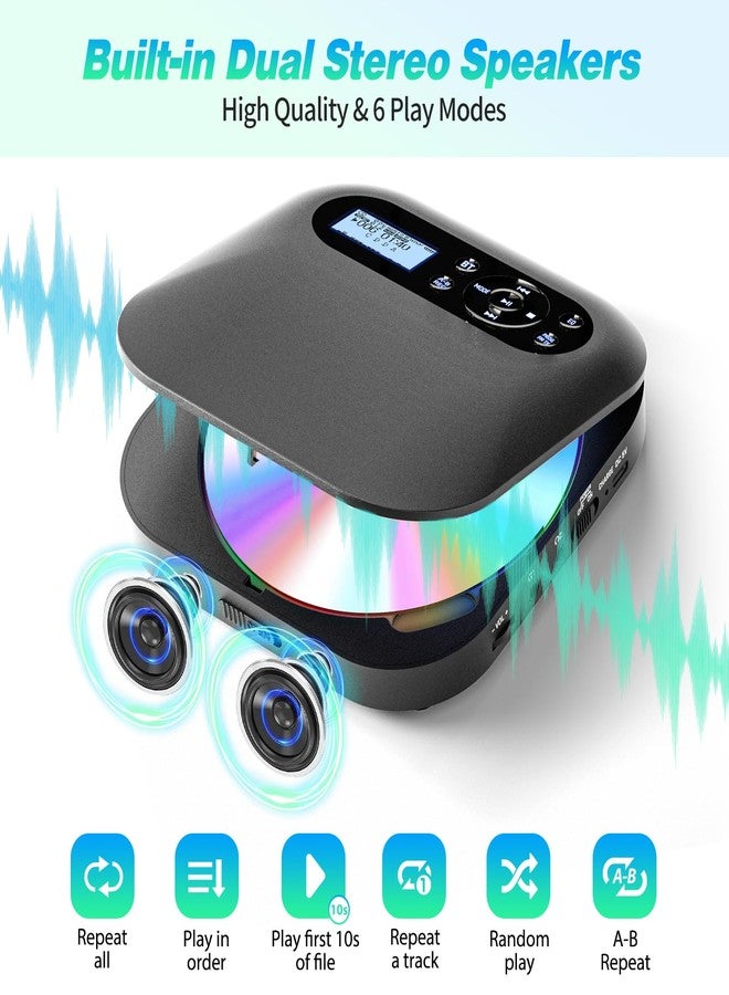 Desobry Bluetooth cd Player for car with Different Modes - Image 2