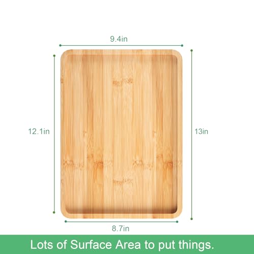 Danfoxer Couch Arm Tray,Bamboo Folding Sofa Tray,Sofa Armrest Trays Clip-On Couch Desk for Drinks,Snacks,Phone,Remote Control（Natural） - Image 5