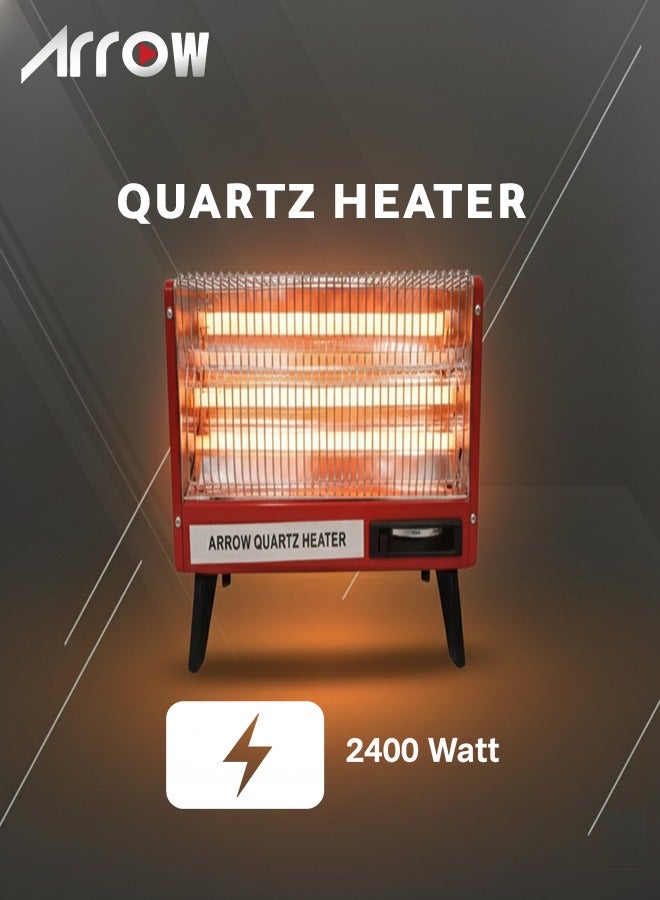Arrow 2400W Electric Heater | High Efficiency & Energy Saving | Ultra High Power | Safety Device for Auto Switch-Off When Tip-Over | 2 Years Warranty | Model: RO-CP2400H - Image 3
