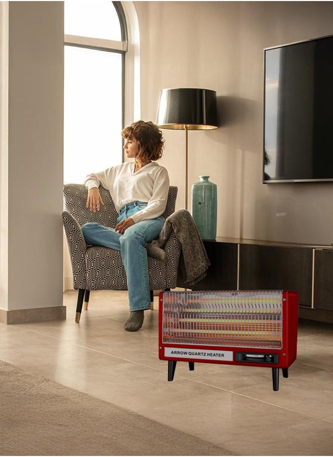 Arrow - 2400W Electric Heater | High Efficiency & Energy Saving | Ultra High Power | Safety Device for Auto Switch-Off When Tip-Over | 2 Years Warranty | Model: RO-CP2400H - Image 1