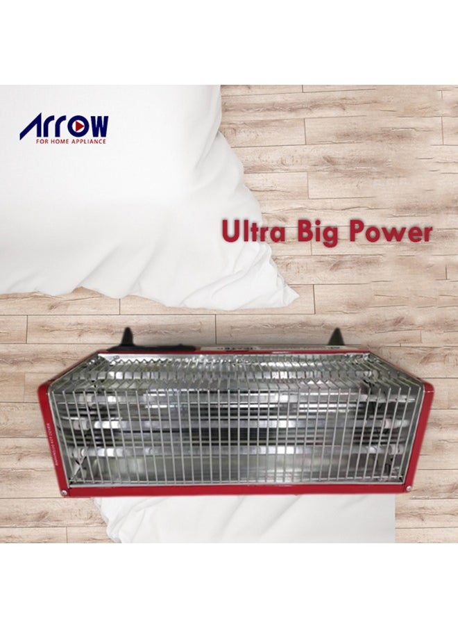 Arrow - 2400W Electric Heater | High Efficiency & Energy Saving | Ultra High Power | Safety Device for Auto Switch-Off When Tip-Over | 2 Years Warranty | Model: RO-CP2400H - Image 1