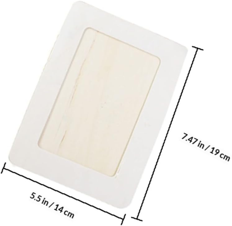 3pcs Drawing Picture Frame Wooden Tabletop Photo Holder 14x19cm DIY Painting Display Frames with Stand for Early Education Artwork - Image 2
