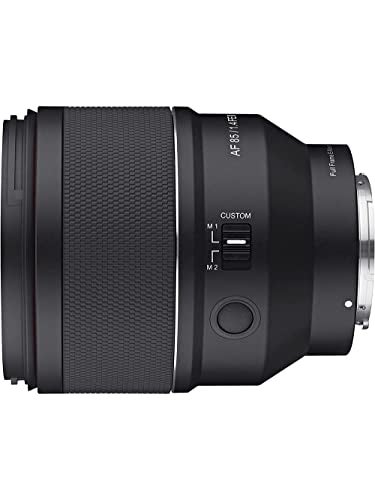 Samyang 85mm F14 AF Series II Full Frame Telephoto Lens for Sony E UltraSharp Autofocus Smooth Bokeh WeatherSealed Quiet Linear STM Motor Custom Switch Focus Hold Button - Image 3