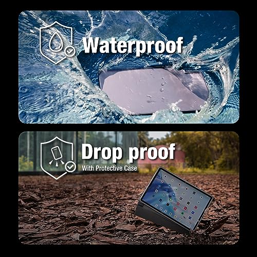 AGM PAD P1 Rugged Android Tablet with Case, 10.36-inch 120Hz FHD 2K Display, Waterproof & Drop-Proof & Dustproof, MTK G99, Android 13.0, Dual Box Stereo Speakers, 7000mAh, 8GB+256GB[TF 2TB], GPS, WiFi - Image 2