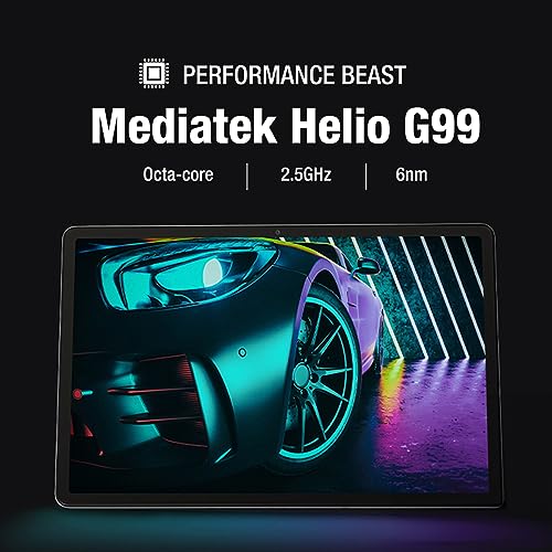 AGM PAD P1 Rugged Android Tablet with Case, 10.36-inch 120Hz FHD 2K Display, Waterproof & Drop-Proof & Dustproof, MTK G99, Android 13.0, Dual Box Stereo Speakers, 7000mAh, 8GB+256GB[TF 2TB], GPS, WiFi - Image 5