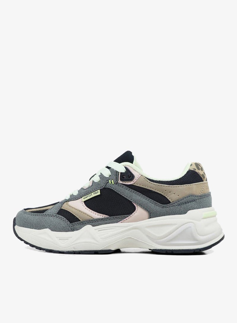 GAP Women Marathon Lace-Up Ankle Sneakers - Image 1