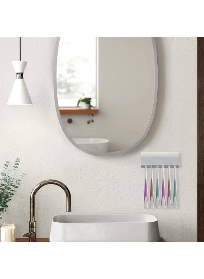 Green Tiger Wall Mounted Toothbrush Holder For 6 Brushes - Image 2