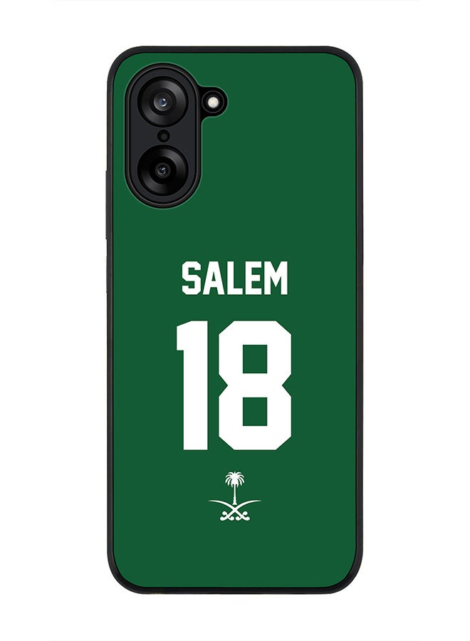 Stylizedd For OnePlus Nord CE5 / Ace 5 Racing Case,Slim fit Camera Protection, Shockproof Thin Phone cover  - Football - Saudi Arabia,  Salem