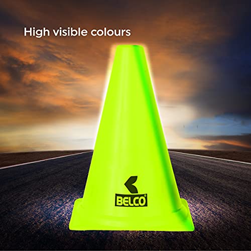 BELCO Sports 6 Inch Cones Pack 6,20 Space Markers Agility Combos - Image 4