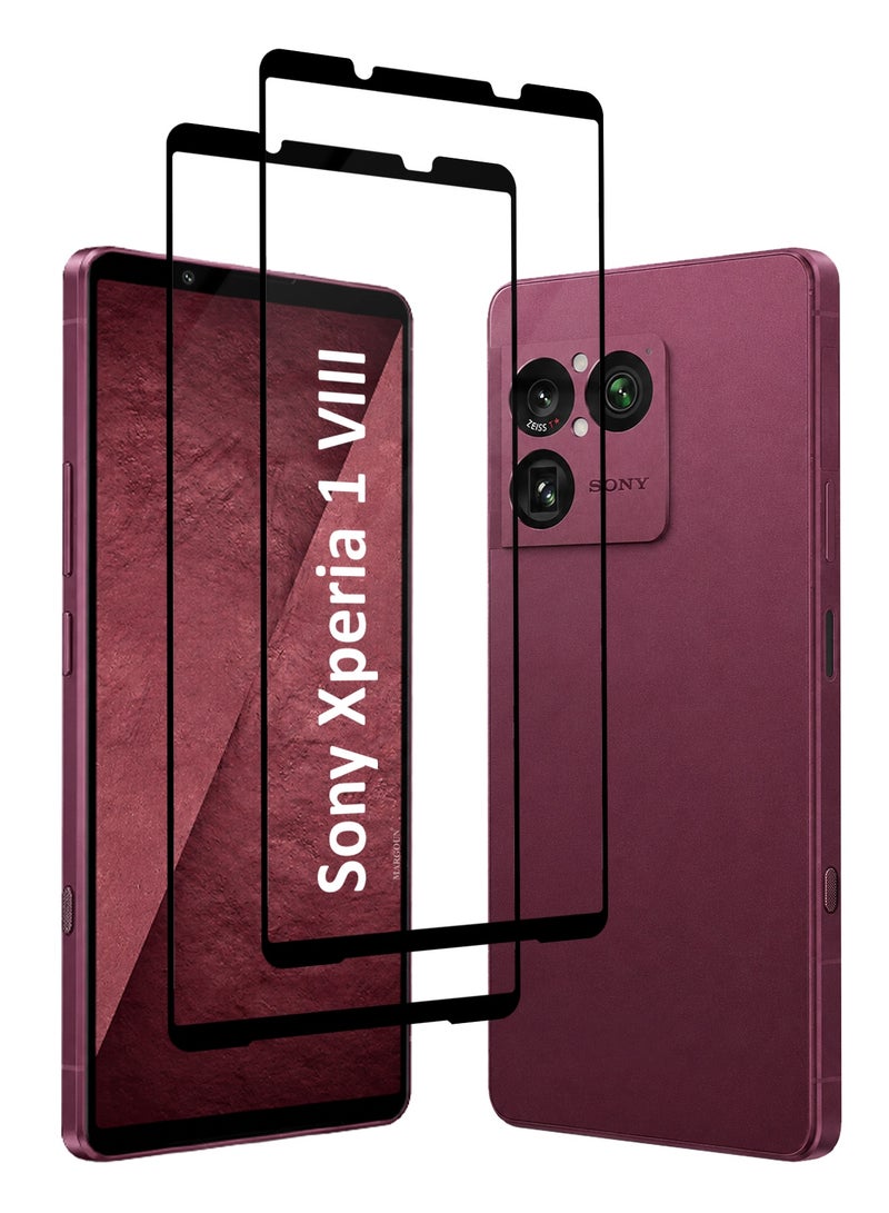 CATANES 2 Pack Screen Protector for Sony Xperia 1 Viii 1-8 Clear Protective Glass - Image 2