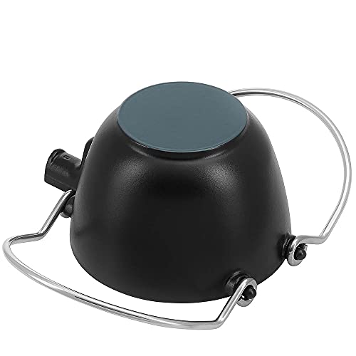 Staub Cast Iron 1-qt Round Tea Kettle - Matte Black, Made in France - Image 4