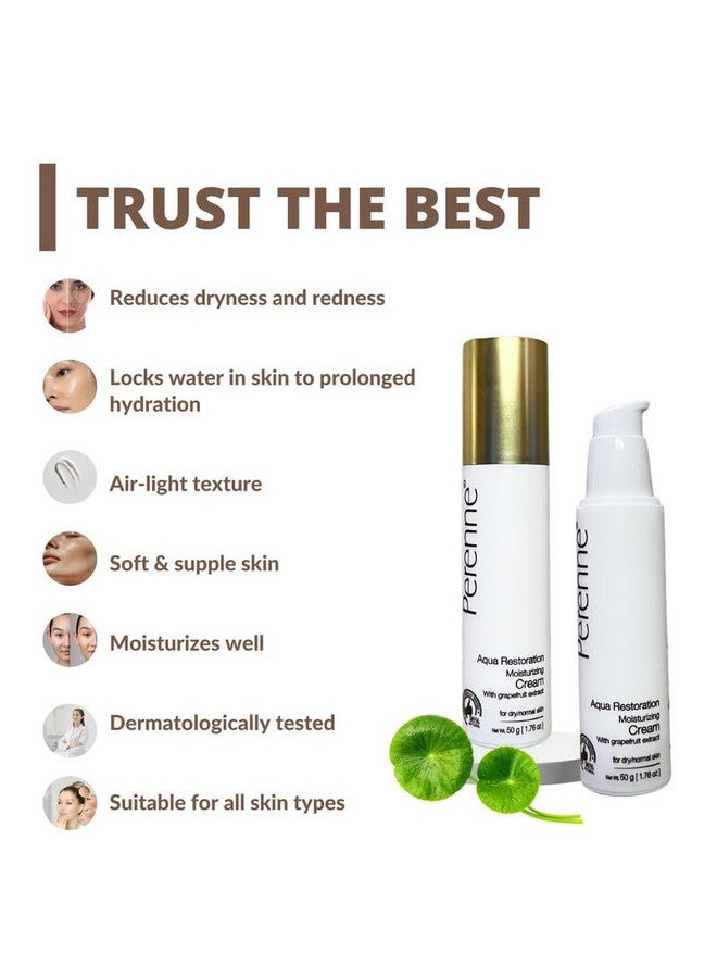 Perenne Daily Skincare CTM Kit | Face Wash, Toner & Moisturizer | Hydrating, Lightweight & Non-Sticky | For Dry, Normal & Combination Skin | Sulphate & Paraben Free | Men & Women |2 X 100ml + 50gm - Image 4