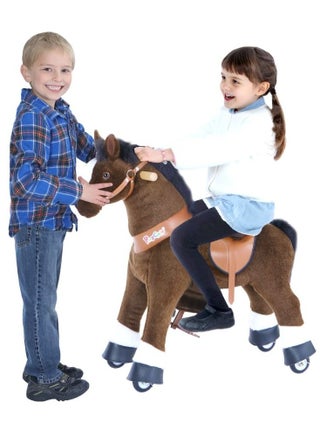 Official Licensed Kids Riding Horse Toy No Battery No Electricity Indoor and Outdoor best Gift for Kids 4 to 9 years - Medium Choco Brown - pzsku/ZE53FC8D073CAC858114DZ/45/_/1674637037/9cb09638-9047-4bcd-b11f-4e561277dbec