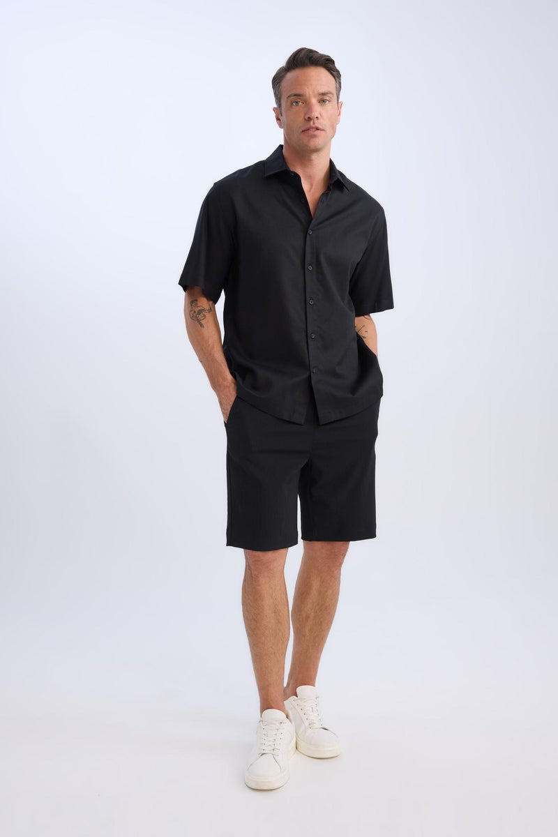 ديفاكتو بنطال برمودا رجالي بقصة عادية - Image 4