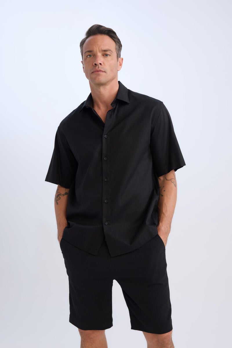 ديفاكتو بنطال برمودا رجالي بقصة عادية - Image 2